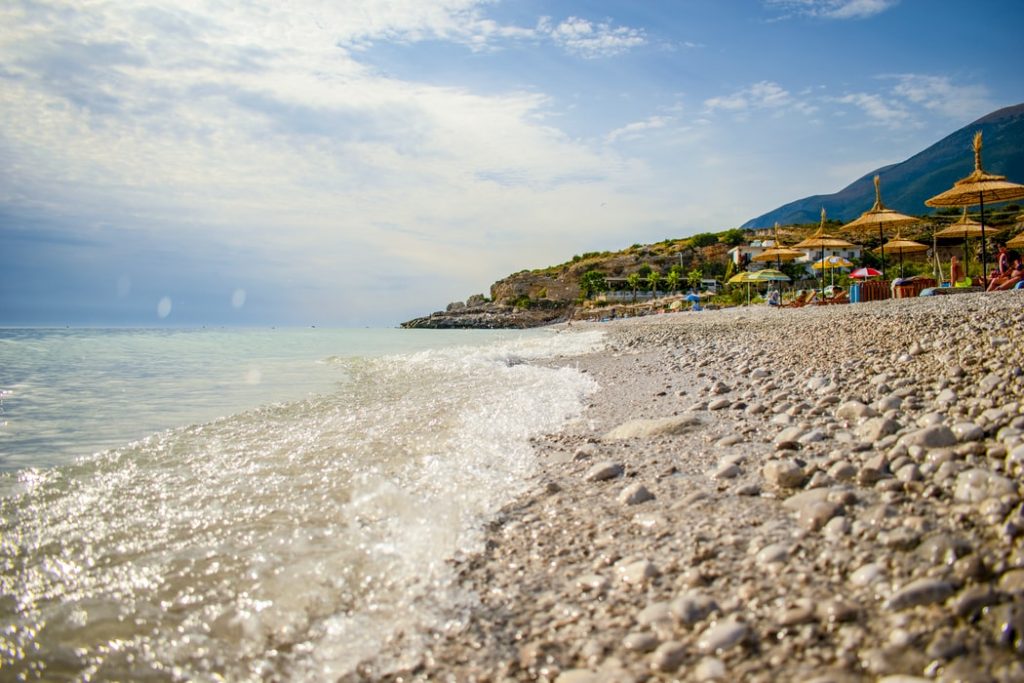 Strand Vakantie - Dhërmi Beach Himarë - Albanie Rondreis